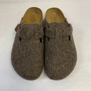 Birkenstock New w/o Box Boston Cocoa Wool Regular Width